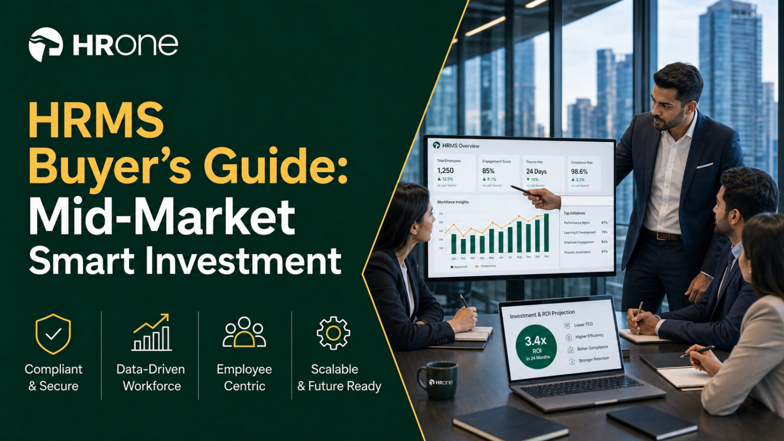 HRMS Buyer's Guide: Requirements Framework, RFP Template, Evaluation Criteria, and Vendor Selection Playbook