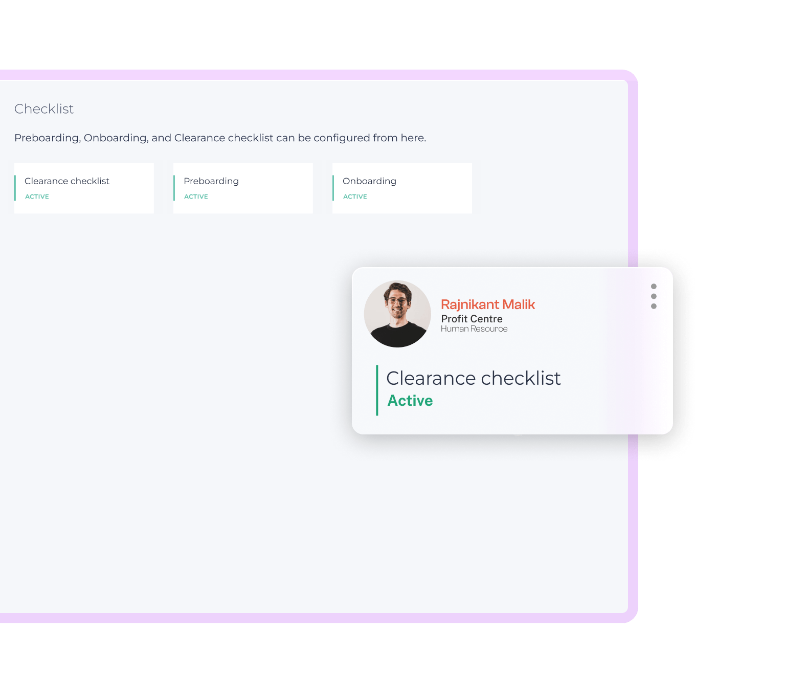 exit clearance checklist