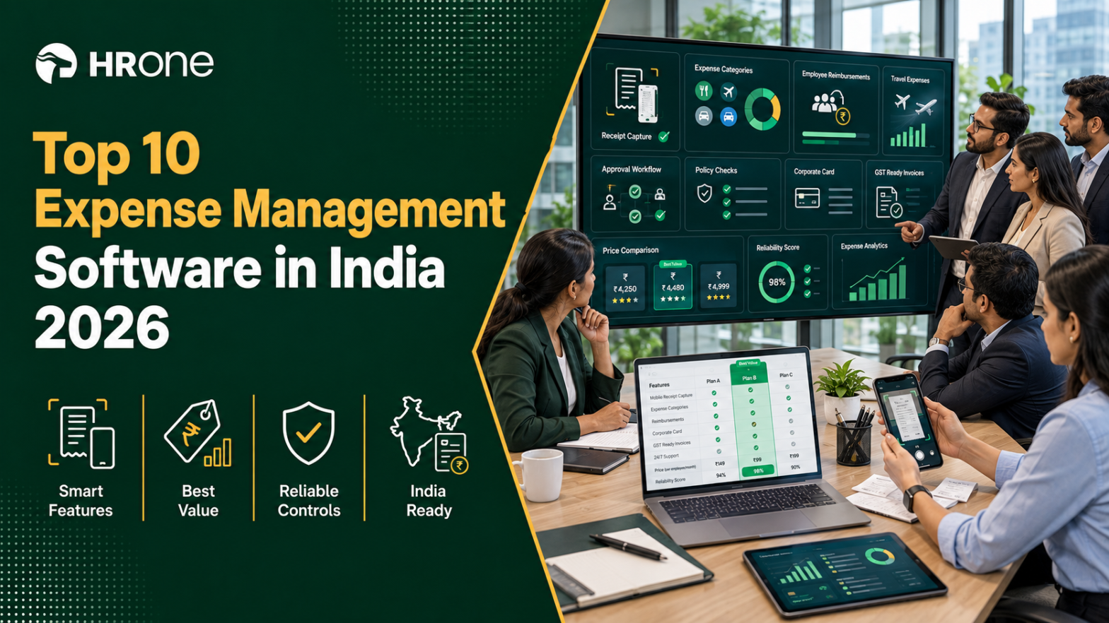 Top 10 Expense Management Softwares In India 2026: Ranked on Features, Price and Reliability