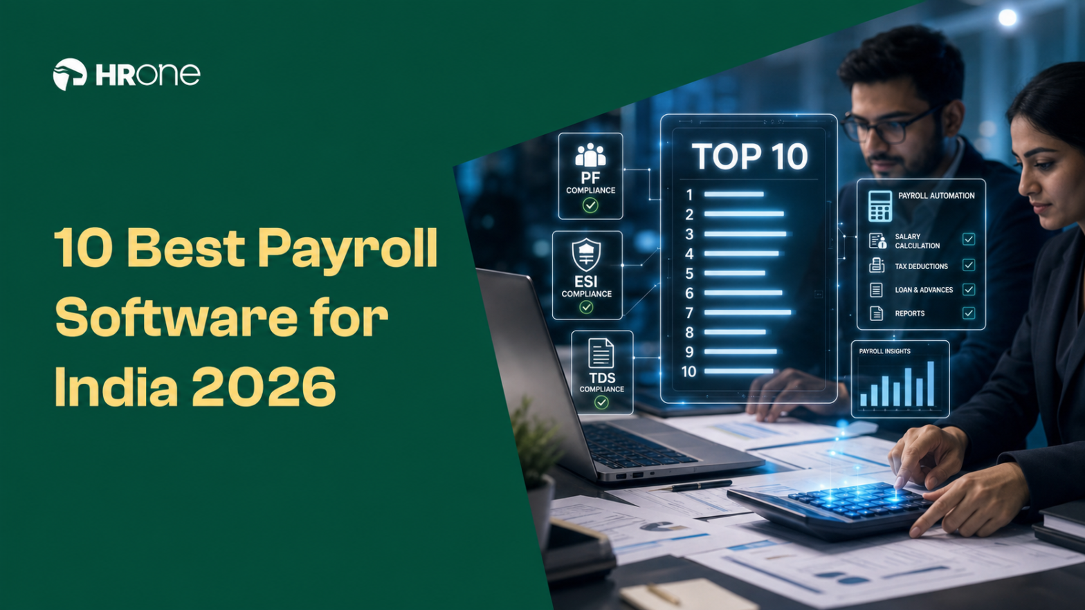 10 Best Payroll Software for India 2026: PF, ESI, TDS & Compliance Compared
