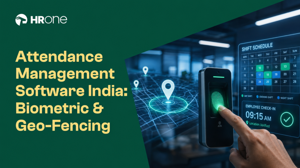 Attendance Management Software India: Biometric, Geo-Fencing & Shift Scheduling