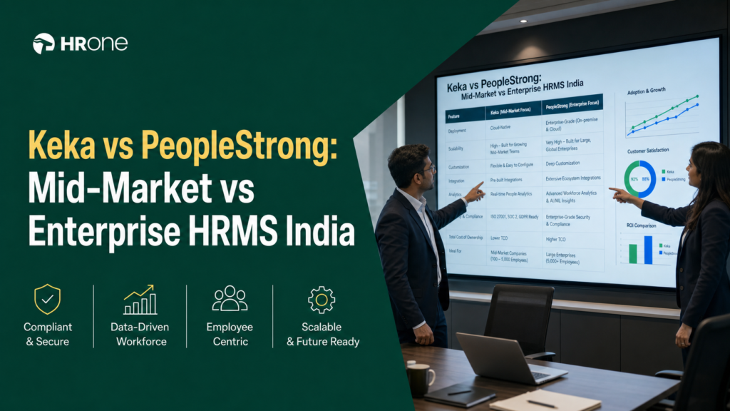 Keka vs PeopleStrong: Mid-Market vs Enterprise HRMS for India