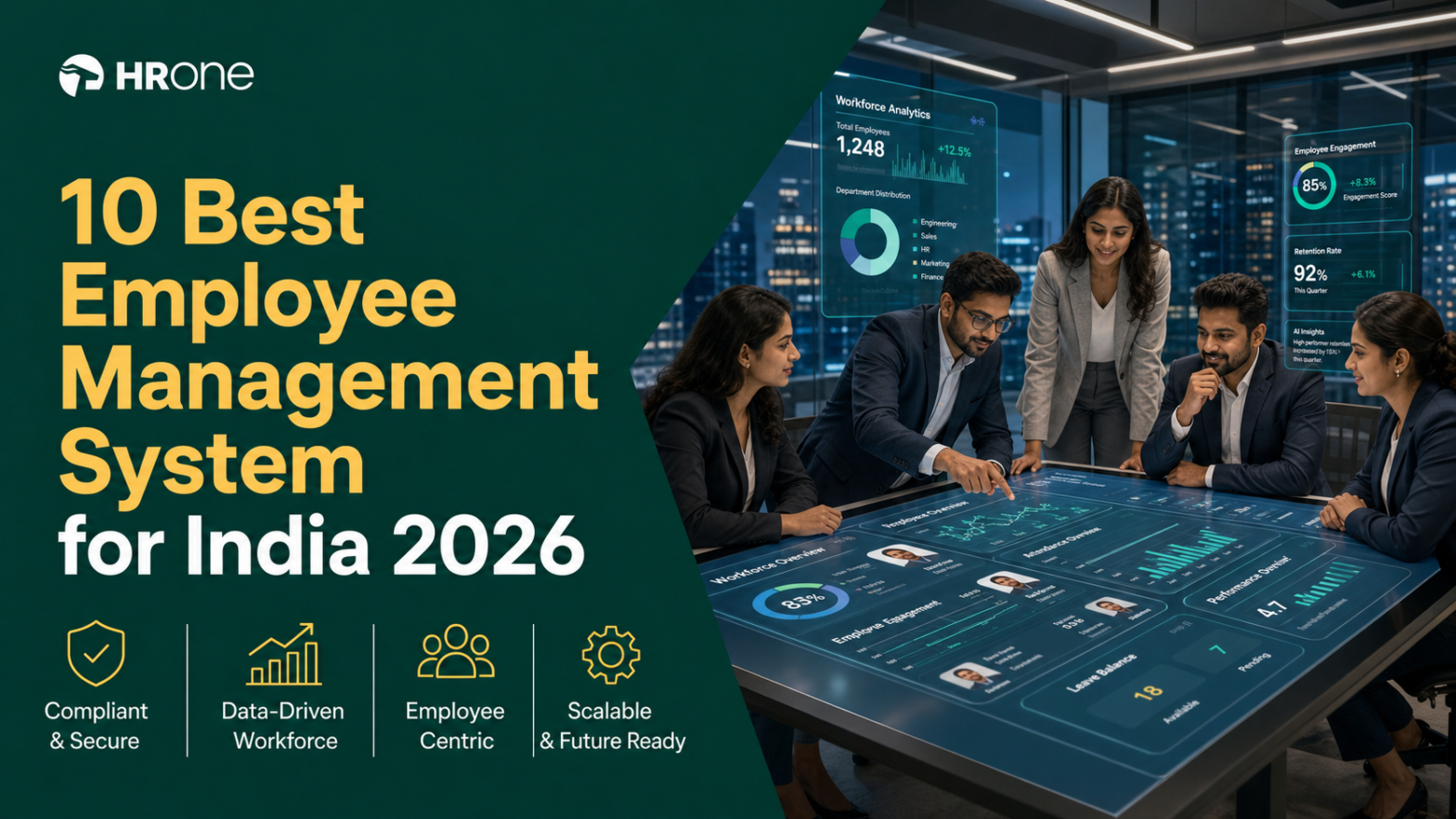 10 Best Employee Management System for Indian Companies in 2026: What It Covers?