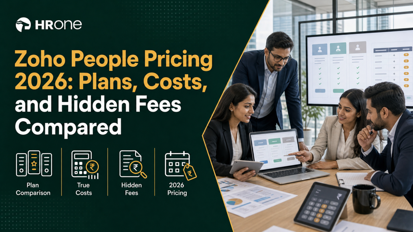 Zoho People Pricing 2026: Plans, Costs, and Hidden Fees Compared